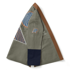 Albino & Preto Tranquility BJJ Gi Multi Color Pearl Weave Kimono 450 GSM