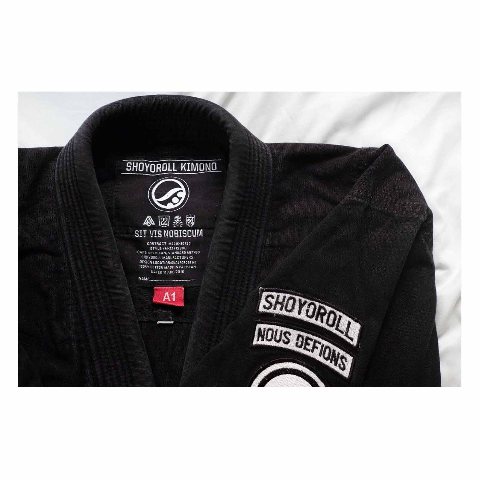 BJJ GI Shoyoroll Batch 66 Mission22 Project BJJ Kimono Jiu Jitsu Uniform 450 GSM