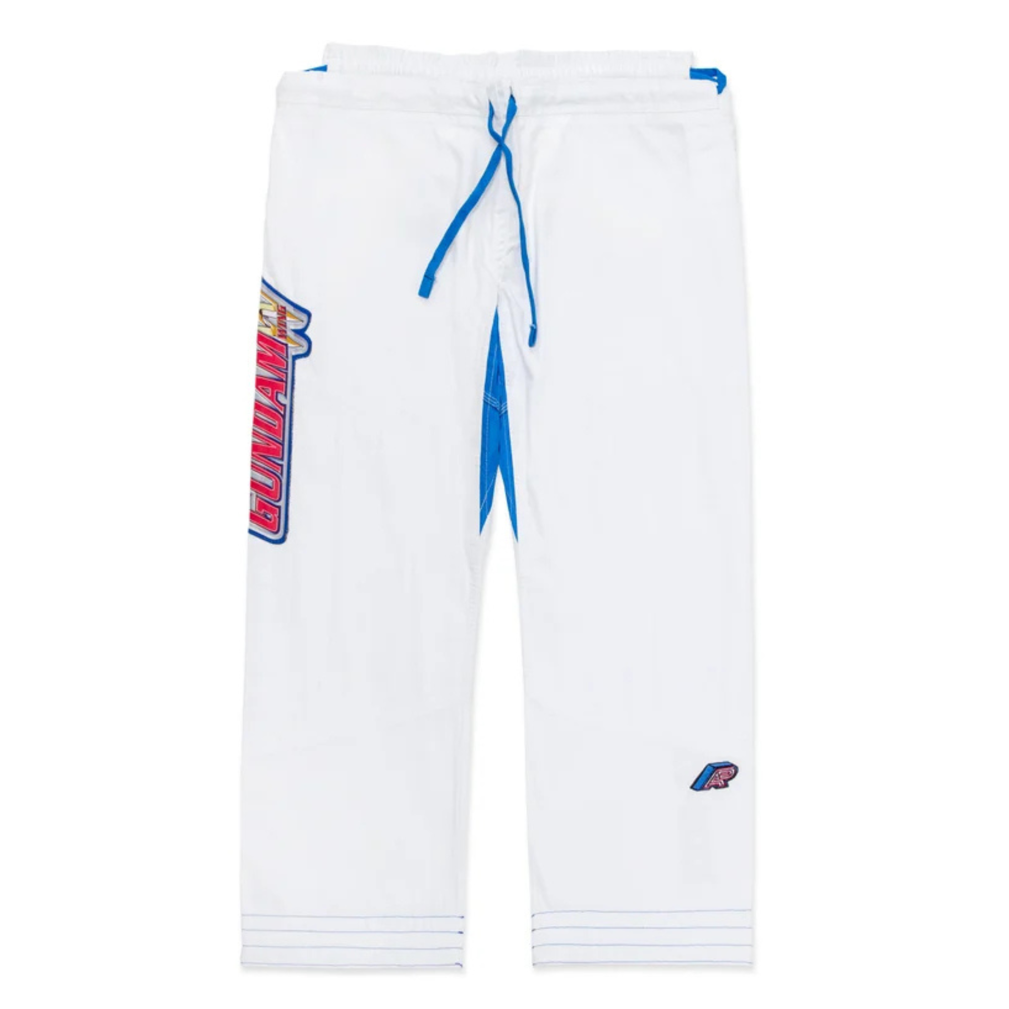 A&P x Wing Gundam BJJ Gi White Pearl Weave Jiu Jitsu Kimono with Free Bag