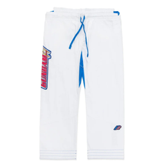 A&P x Wing Gundam Kids BJJ Gi White Pearl Weave Jiu Jitsu Kimono