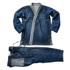 Dark Selvedge Denim BJJ Gi Premium Jiu Jitsu Kimono