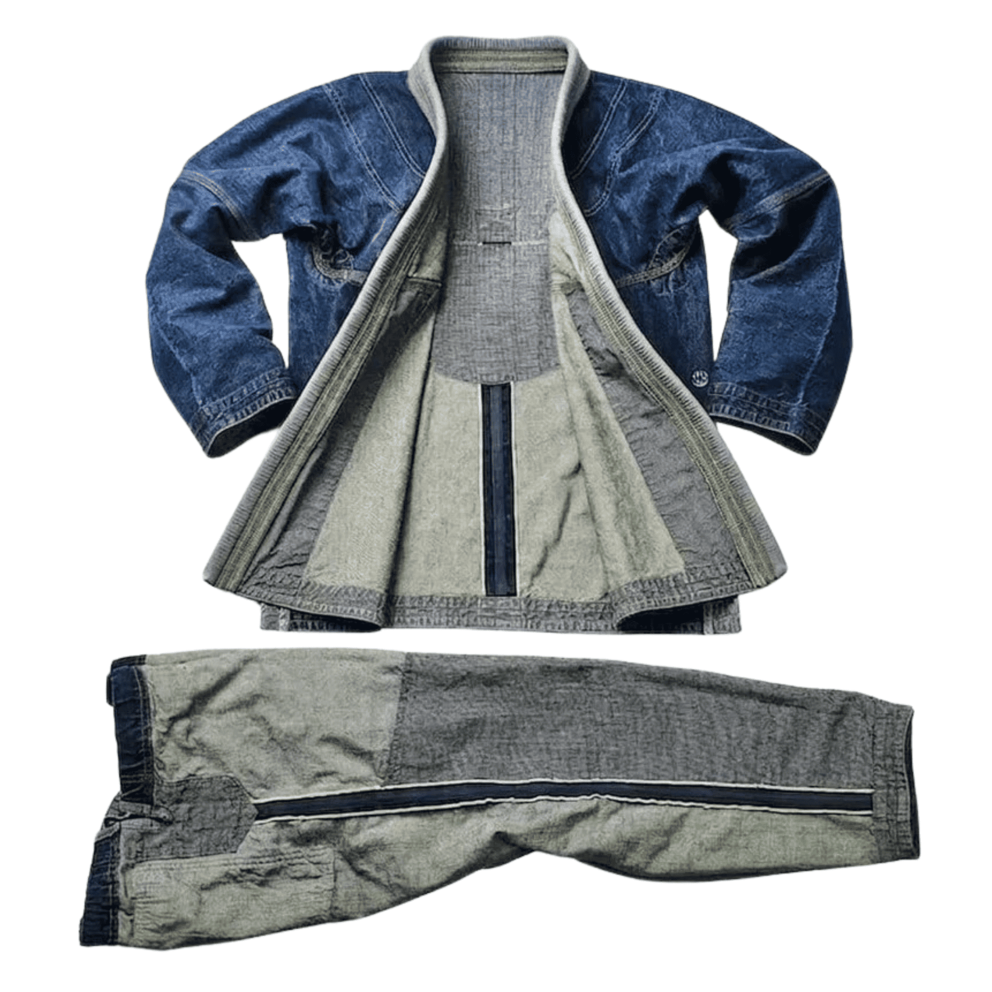 Dark Selvedge Denim BJJ Gi Premium Jiu Jitsu Kimono