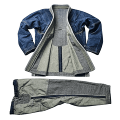 Dark Selvedge Denim BJJ Gi Premium Jiu Jitsu Kimono