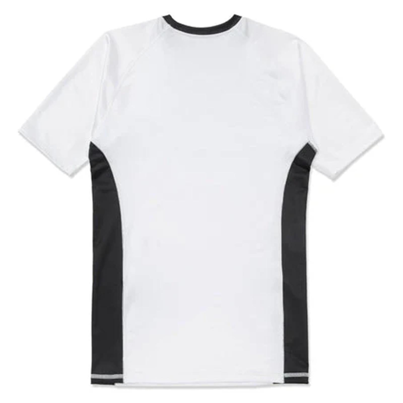 BJJ NoGi Shoyoroll 2022 Ranked Rash Guard SS White