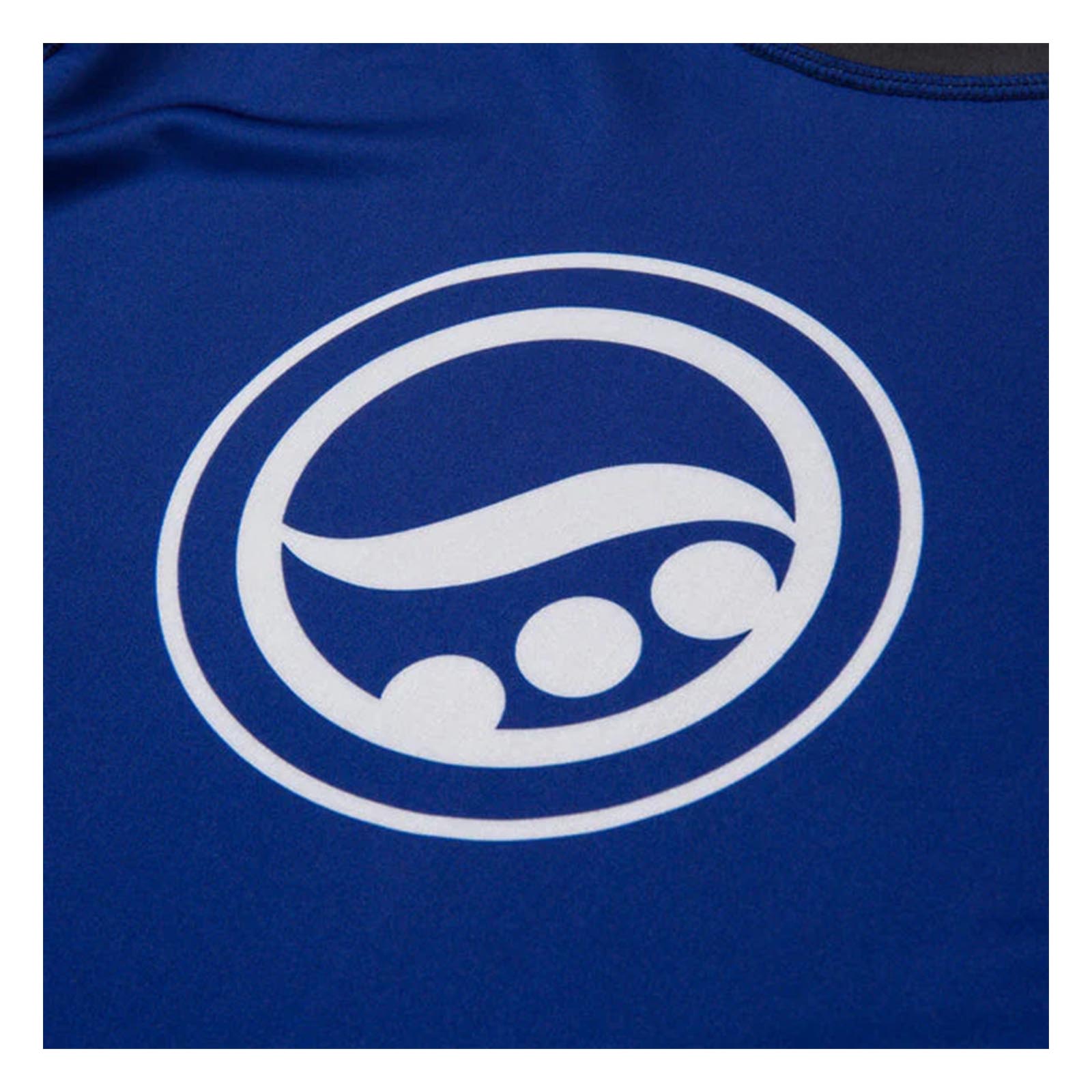 BJJ NoGI Shoyoroll 2022 Ranked Rash Guard SS Blue