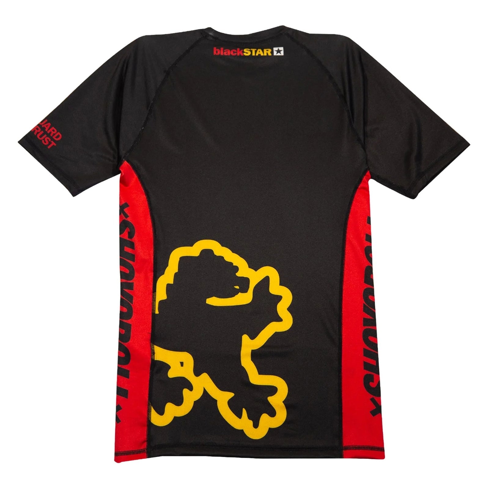 BJJ NoGI Shoyoroll Batch 146 BlackSTAR Retro SS Training Rash guard