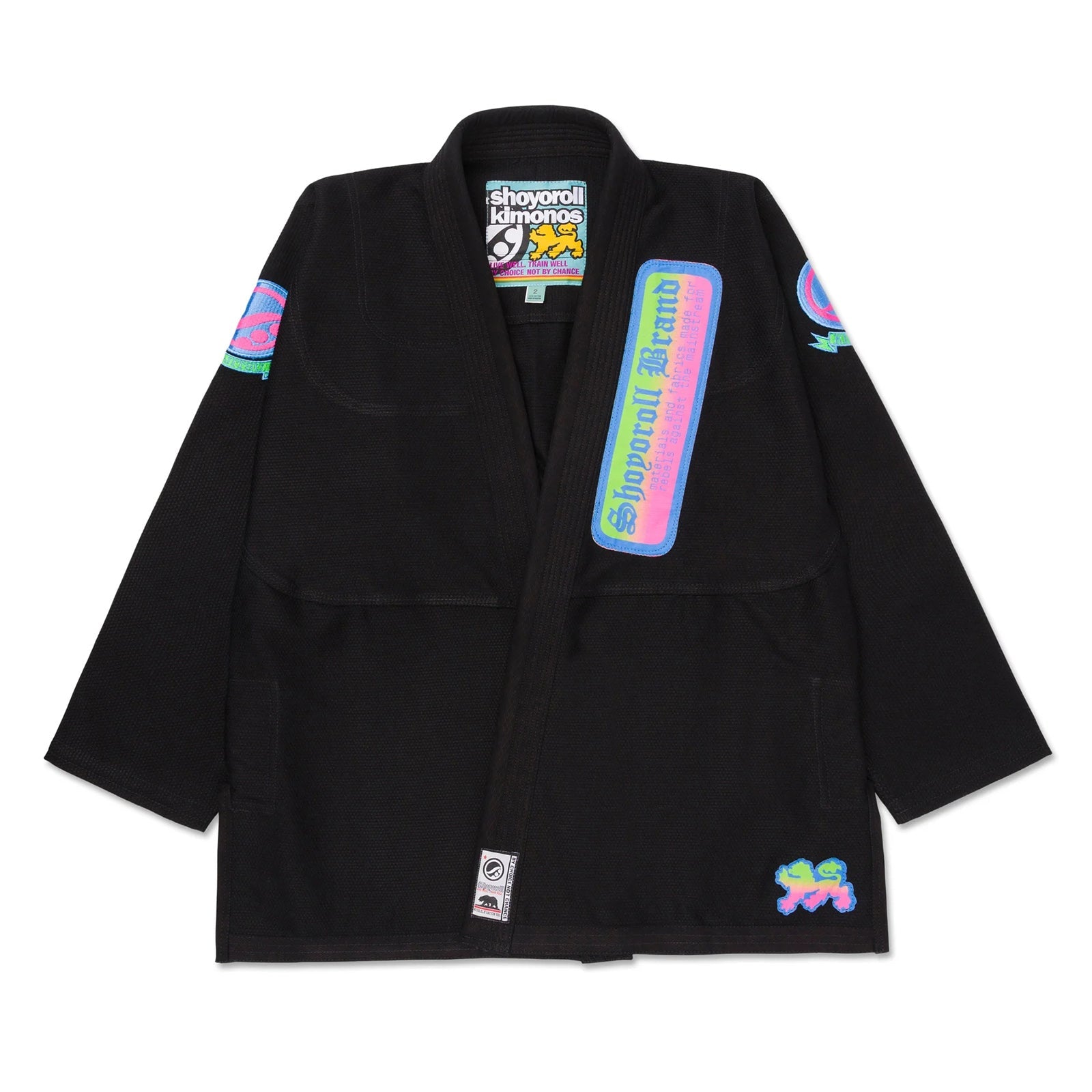 BJJ Gi Shoyoroll Batch 149 Retro Gradient BJJ Kimono Sports Uniform 450 GSM