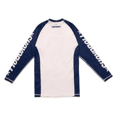 BJJ NoGI Shoyoroll Comp Edition 20.3 Rash Guard LS White