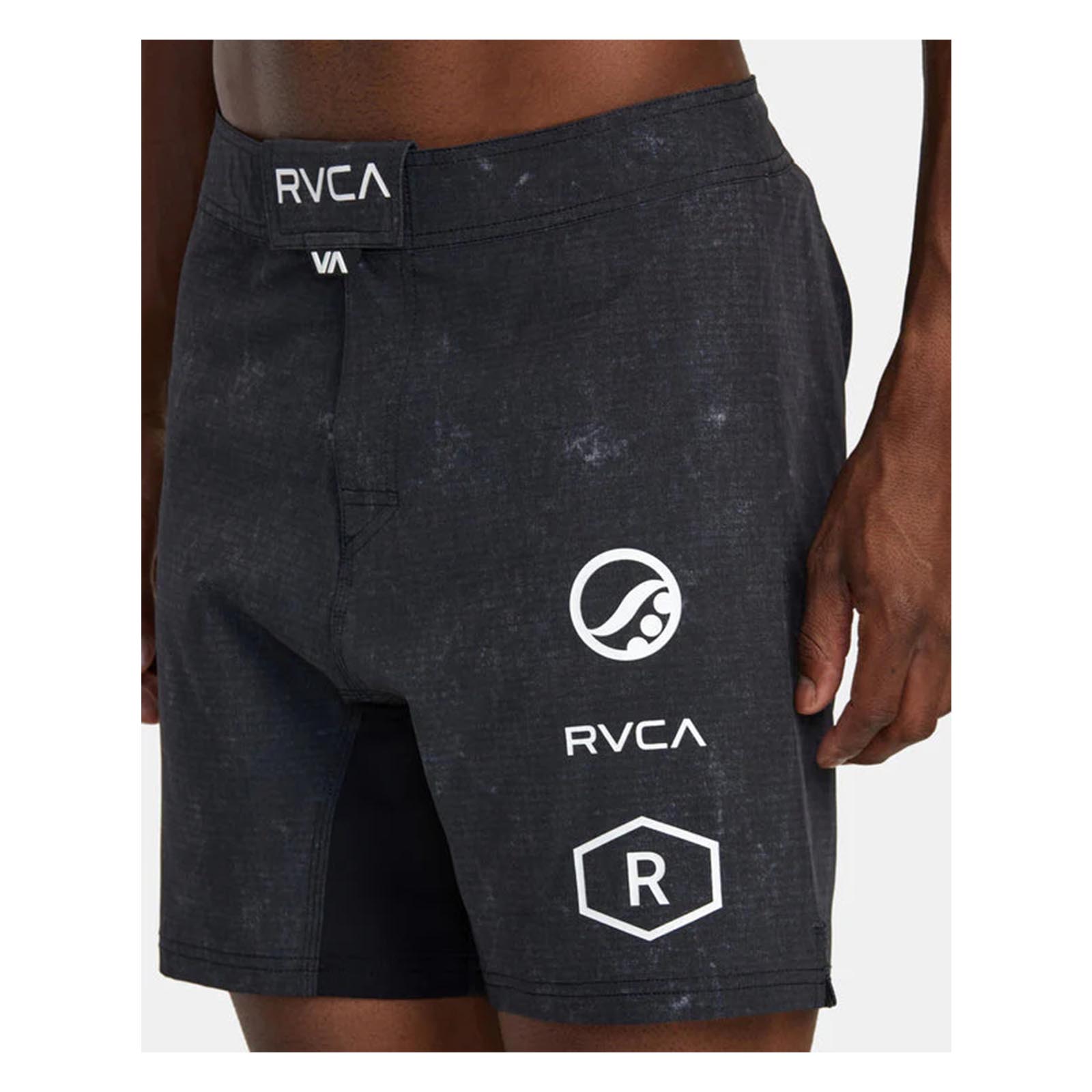 BJJ NoGI Shoyoroll RVCA Ruotolo 17" Technical Training Shorts Black