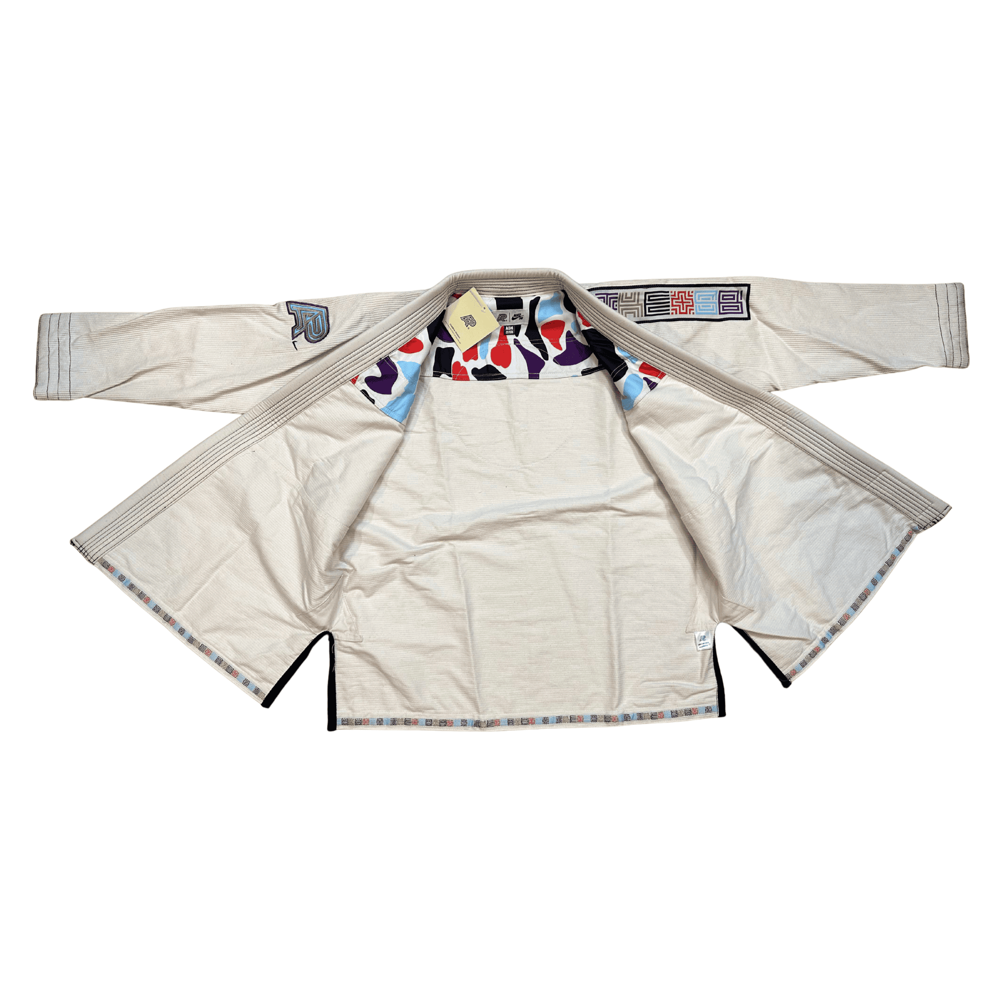Albino & Preto x Nike BJJ Gi Natural Pearl Weave Jiu Jitsu Kimono